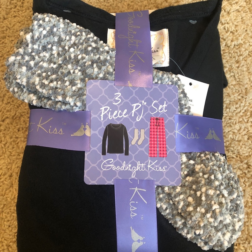 Three piece pajama set